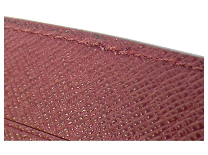 Louis Vuitton Epi Long Wallet Red - view 7