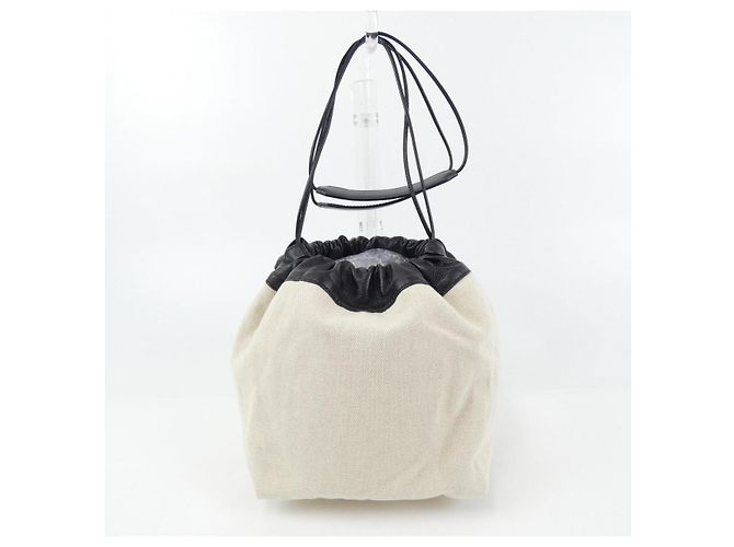 Borsa in cotone, lino e pelle Jil Sander J07WG0027 - vista 3