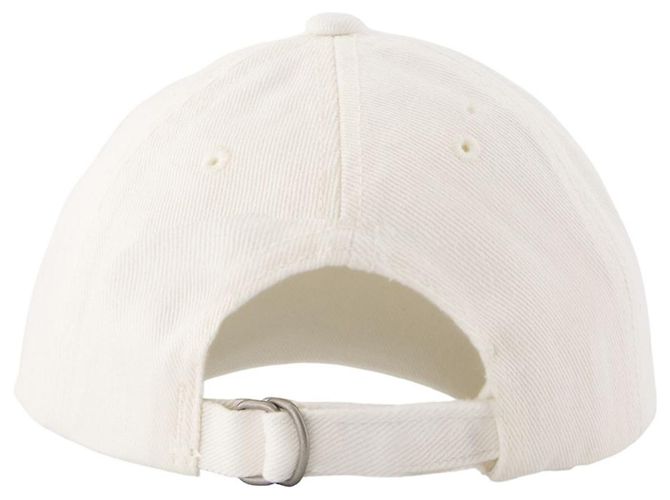 Casquette - Acne Studios - Coton - Blanc - vue 2