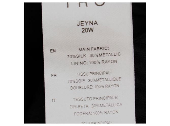 Gonna Mini in Chiffon Raccoglibile Iro Jeyna in Seta Multicolore - vista 5