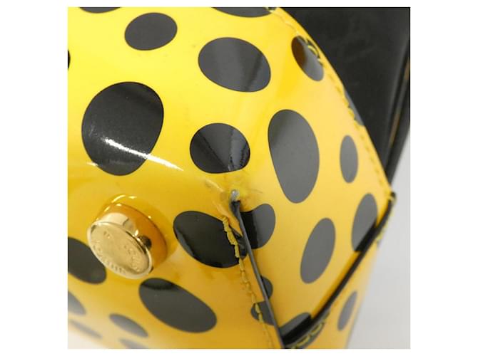 Louis Vuitton Monogram Nylon + Dot Infinity Lockit Tasche Gelb - Ansicht 2