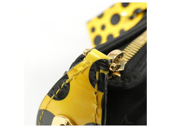 Louis Vuitton Monogram Nylon + Dot Infinity Lockit Tasche Gelb - Ansicht 4