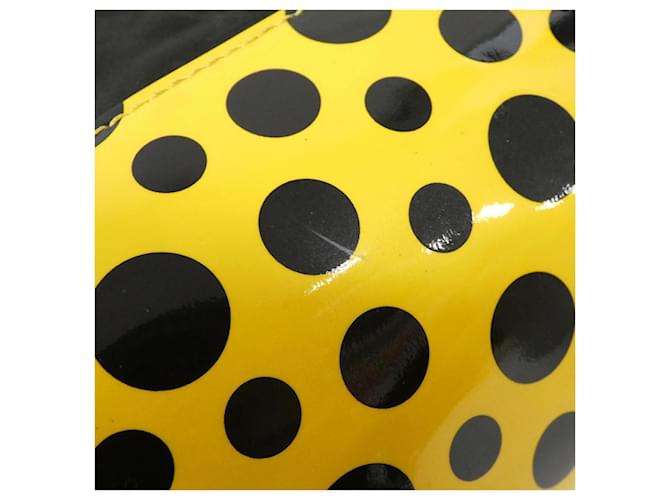 Louis Vuitton Monogram Nylon + Dot Infinity Lockit Tasche Gelb - Ansicht 6