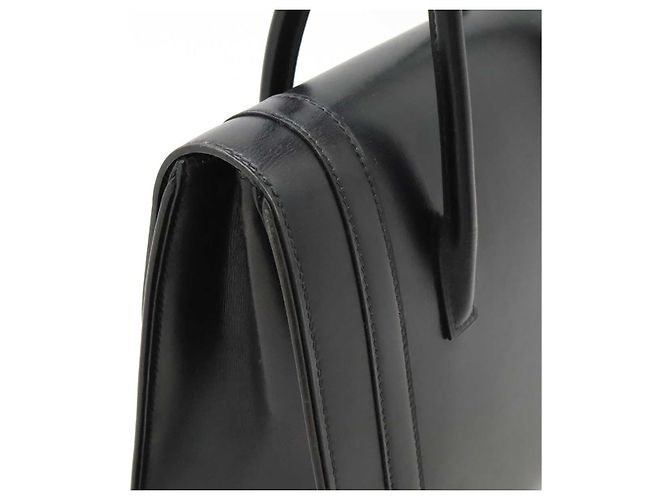 Hermès Borsa Hermes Drag 27 in pelle nera Nero - vista 4