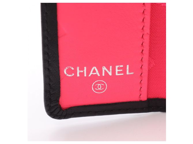 Chanel Cambon Line Leather Key Case Black - view 5