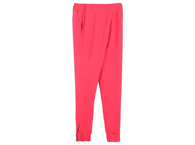 Gucci Jogginghosen aus rosa Polyester Pink - Ansicht 2