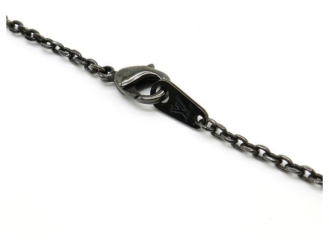 Collana in metallo Vivienne di Louis Vuitton Grigio - vista 7