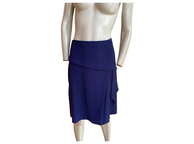 Gerard Darel ✨ Falda azul medianoche Gérard Darel – Elegancia atemporal Azul marino - vista 2