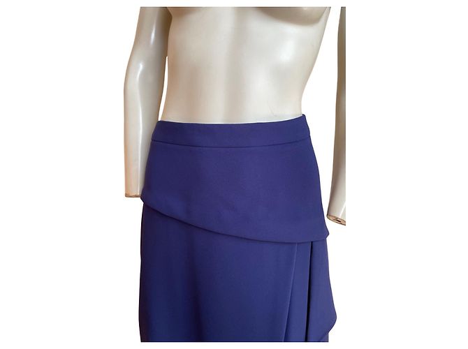 Gerard Darel ✨ Falda azul medianoche Gérard Darel – Elegancia atemporal Azul marino - vista 3