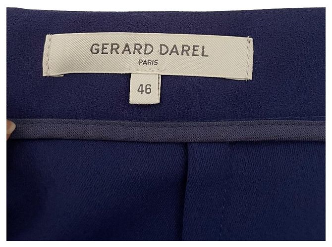 Gerard Darel ✨ Falda azul medianoche Gérard Darel – Elegancia atemporal Azul marino - vista 5