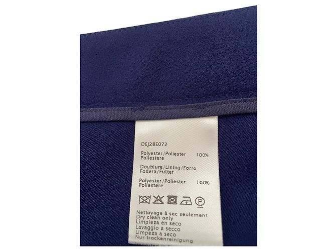 Gerard Darel ✨ Falda azul medianoche Gérard Darel – Elegancia atemporal Azul marino - vista 6