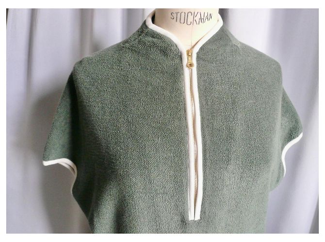 Autre Marque MUS Schickes Waldgrünes Handtuchkleid NEU TS Khaki - Ansicht 2