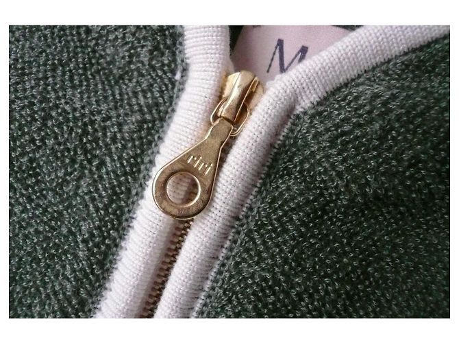 Autre Marque MUS Schickes Waldgrünes Handtuchkleid NEU TS Khaki - Ansicht 4