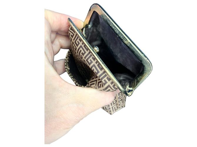 PIERRE BALMAIN small leather goods set Brown Dark brown - view 18