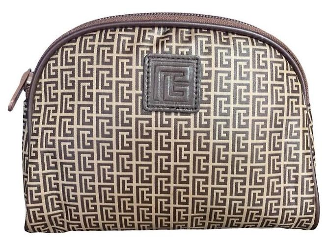 PIERRE BALMAIN small leather goods set Brown Dark brown - view 2