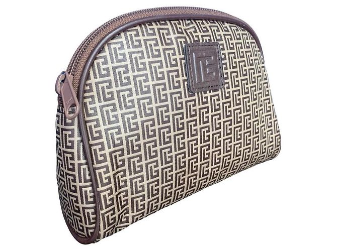 PIERRE BALMAIN small leather goods set Brown Dark brown - view 3