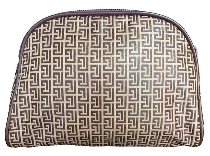 PIERRE BALMAIN small leather goods set Brown Dark brown - view 7