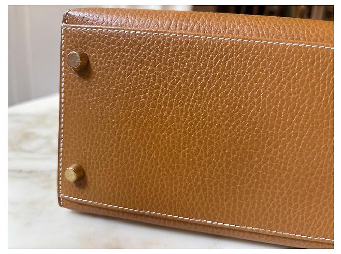 Borsa Hermès, modello Kelly Ardenne Gold. Marrone - vista 5