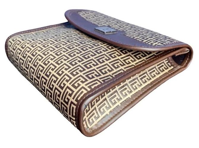 PIERRE BALMAIN small leather goods set Brown Dark brown - view 10