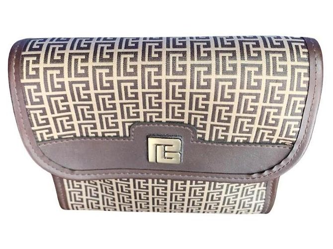 PIERRE BALMAIN small leather goods set Brown Dark brown - view 4
