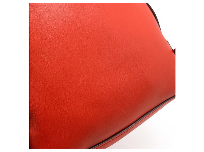 Versace Medusa Mini Leather Backpack Red Blue - view 5