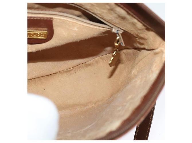 Gucci Borsa a Spalla Micro GG Supreme PVC Beige Oro 007 87 0018 Auth th6303 D'oro - vista 18