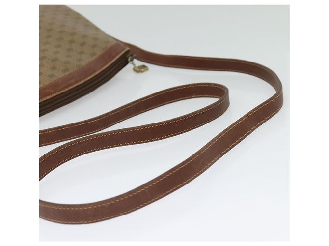 Gucci Borsa a Spalla Micro GG Supreme PVC Beige Oro 007 87 0018 Auth th6303 D'oro - vista 7