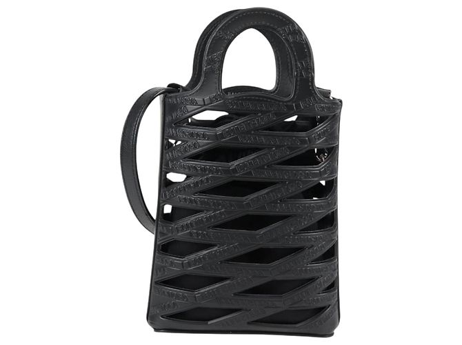 Borsa a Mano BALENCIAGA in Pelle 2way Nera 660787 Auth 134863V Nero - vista 13