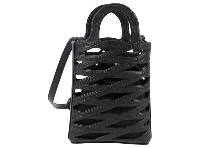 Borsa a Mano BALENCIAGA in Pelle 2way Nera 660787 Auth 134863V Nero - vista 2
