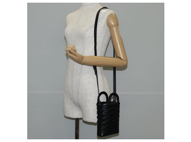 Borsa a Mano BALENCIAGA in Pelle 2way Nera 660787 Auth 134863V Nero - vista 23