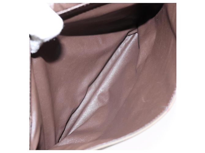 Autre Marque Borsa a spalla in pelle e tela Nova Check di Burberrys beige e oro Auth bs28750 D'oro - vista 12