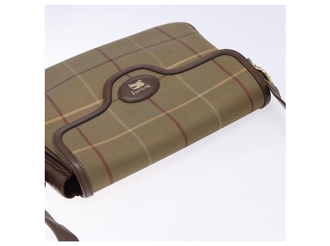 Autre Marque Borsa a spalla in pelle e tela Nova Check di Burberrys beige e oro Auth bs28750 D'oro - vista 6