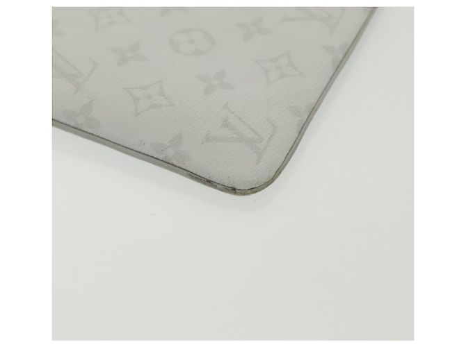 LOUIS VUITTON Pochette Zippata Monogramma Bianca GM Borsa Clutch M68310 LV Auth bs28559 - vista 16