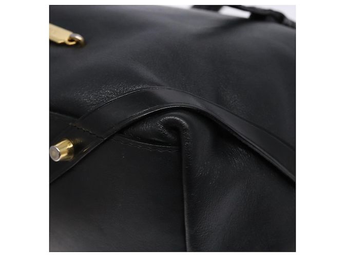 Bolso tote de cuero beige con estampado Nova Check Burberry oro Auth 138125 - vista 9