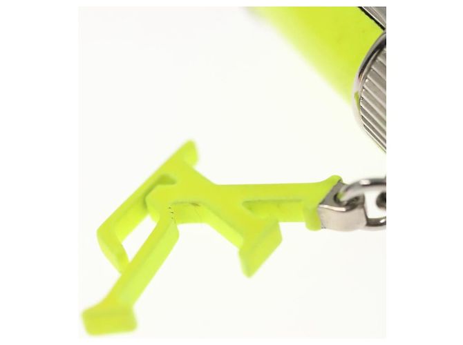 COLLANA LV FLUO LOUIS VUITTON Metallo Giallo Argento MP2143 LV Auth 137309 - vista 10