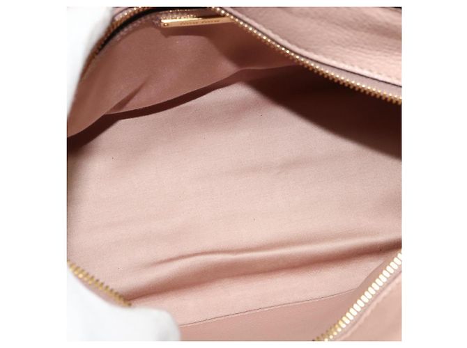 Borsa Miu Miu in pelle 2 in 1 rosa oro Auth 138548 D'oro - vista 10