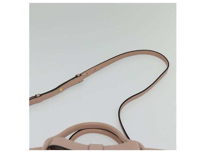 Borsa Miu Miu in pelle 2 in 1 rosa oro Auth 138548 D'oro - vista 15