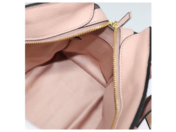 Borsa Miu Miu in pelle 2 in 1 rosa oro Auth 138548 D'oro - vista 21