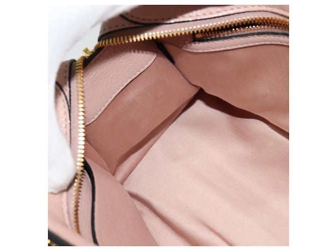 Borsa Miu Miu in pelle 2 in 1 rosa oro Auth 138548 D'oro - vista 22