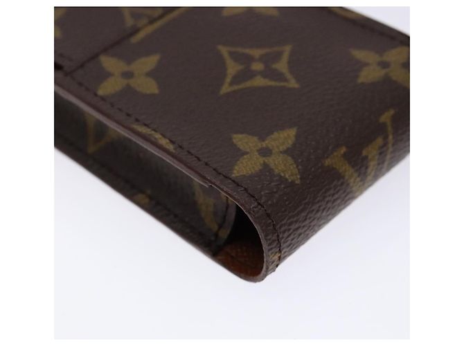 LOUIS VUITTON Monogram Etui per sigarette Astuccio per sigarette M63024 LV Auth 139437 Monogramma - vista 14