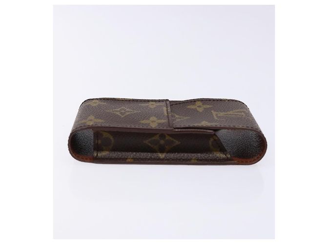 LOUIS VUITTON Monogram Etui per sigarette Astuccio per sigarette M63024 LV Auth 139437 Monogramma - vista 3