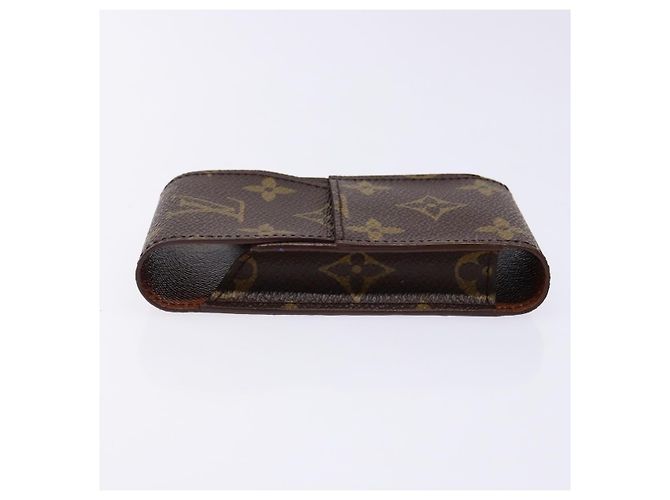 LOUIS VUITTON Monogram Etui per sigarette Astuccio per sigarette M63024 LV Auth 139437 Monogramma - vista 4