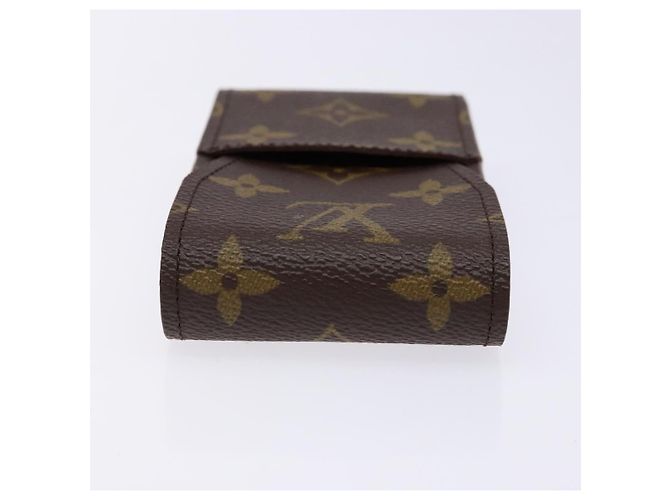 LOUIS VUITTON Monogram Etui per sigarette Astuccio per sigarette M63024 LV Auth 139437 Monogramma - vista 5