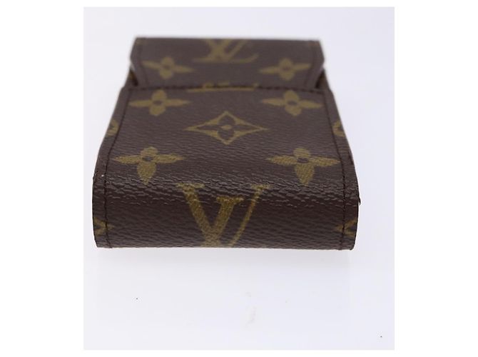 LOUIS VUITTON Monogram Etui per sigarette Astuccio per sigarette M63024 LV Auth 139437 Monogramma - vista 6