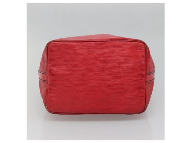 Noe LOUIS VUITTON Borsa a Spalla Petit Noé Epi Rossa M44107 LV Auth th6293 Rosso - vista 5