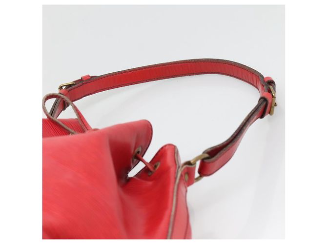 Noe LOUIS VUITTON Borsa a Spalla Petit Noé Epi Rossa M44107 LV Auth th6293 Rosso - vista 8
