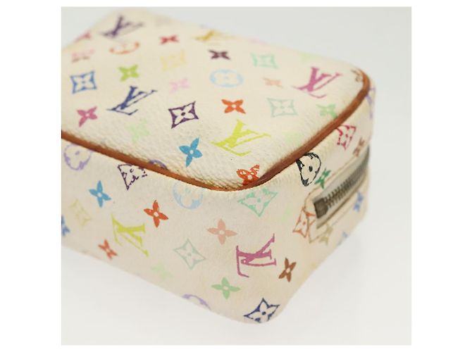 LOUIS VUITTON Trousse Wapity Multicolore Monogramma Bianco M58033 LV Auth 134685 - vista 14