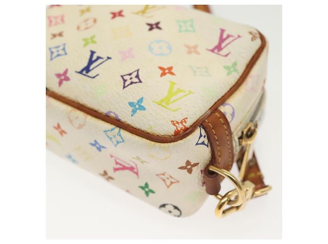LOUIS VUITTON Trousse Wapity Multicolore Monogramma Bianco M58033 LV Auth 134685 - vista 16