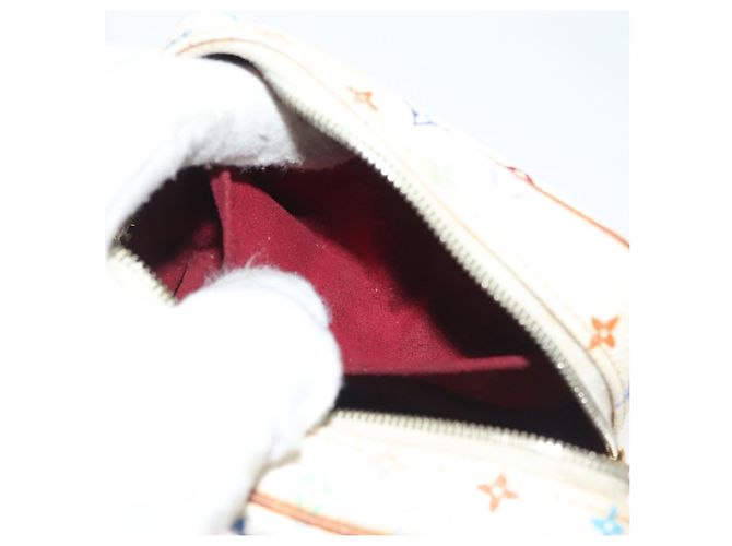 LOUIS VUITTON Trousse Wapity Multicolore Monogramma Bianco M58033 LV Auth 134685 - vista 19