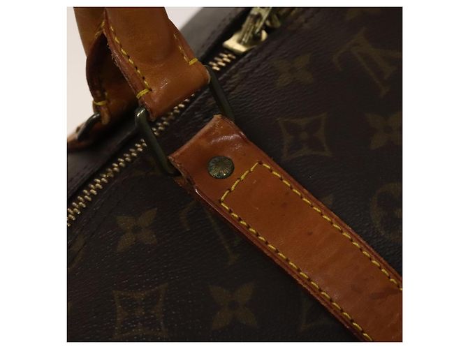 LOUIS VUITTON Borsa Boston Monogram Keepall 55 M41424 LV Auth 136675 Monogramma - vista 18